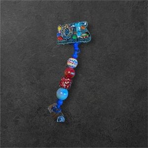 Multicolor Beaded OT Badge Reel